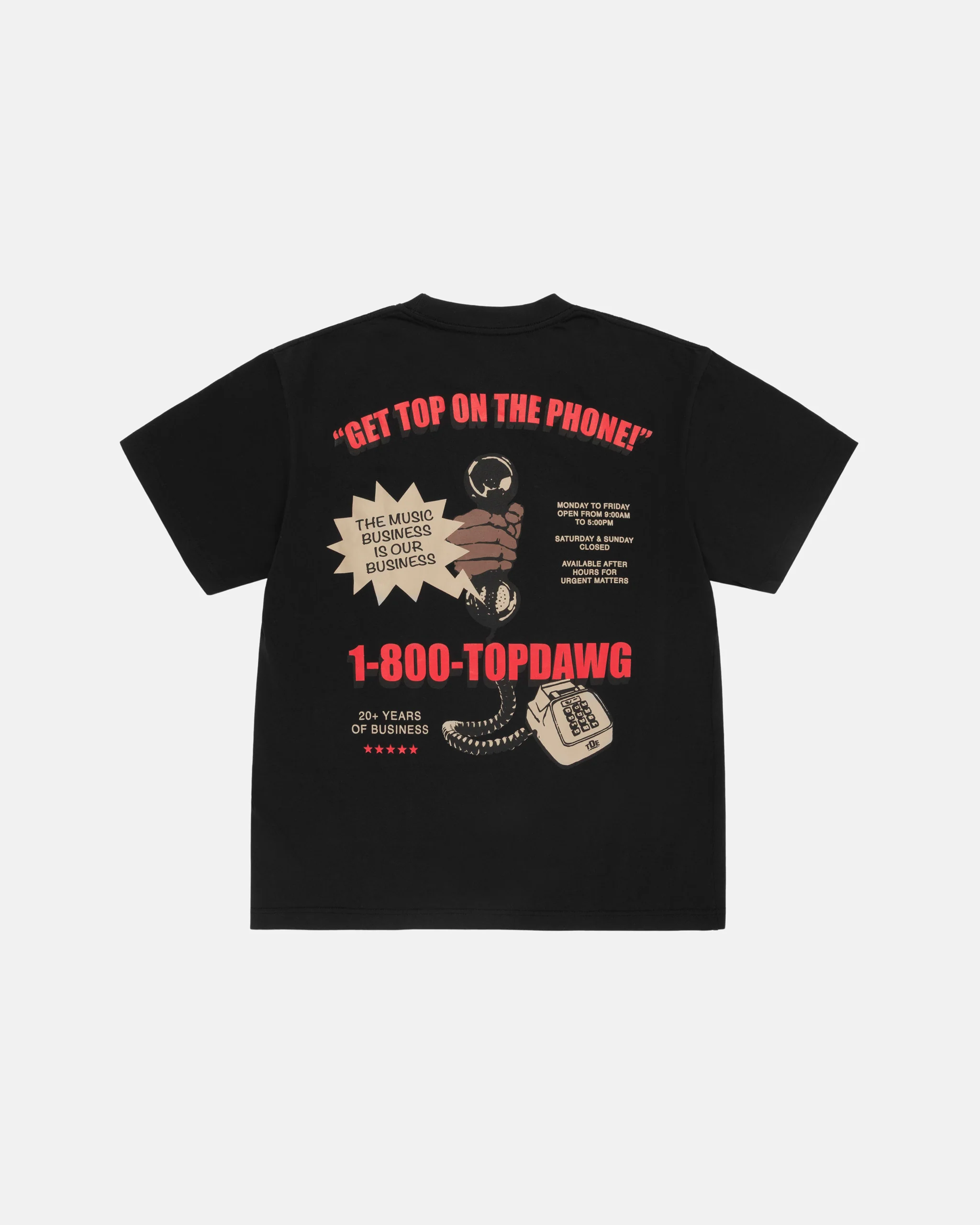 1-800 Tee (Black)