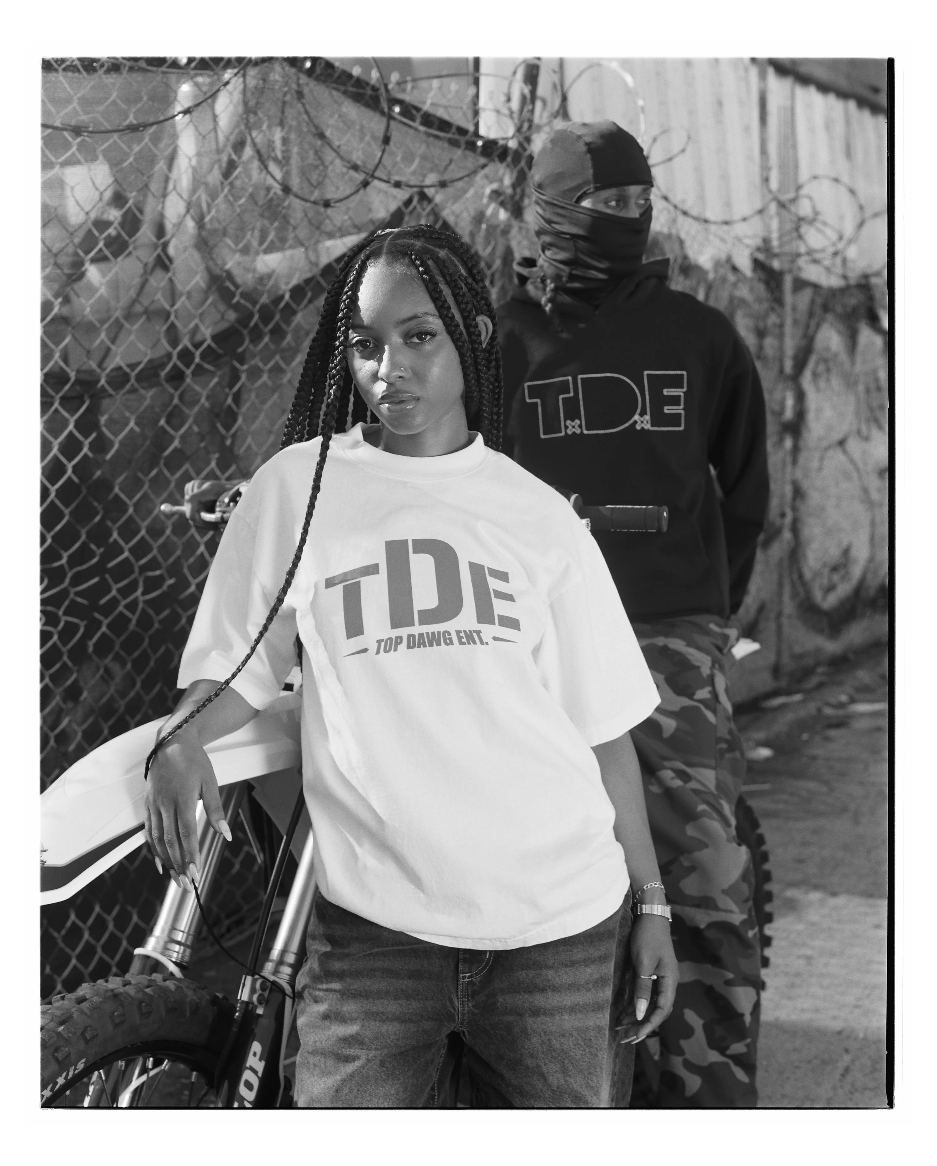 Block Logo Tee (Red) - Image 2