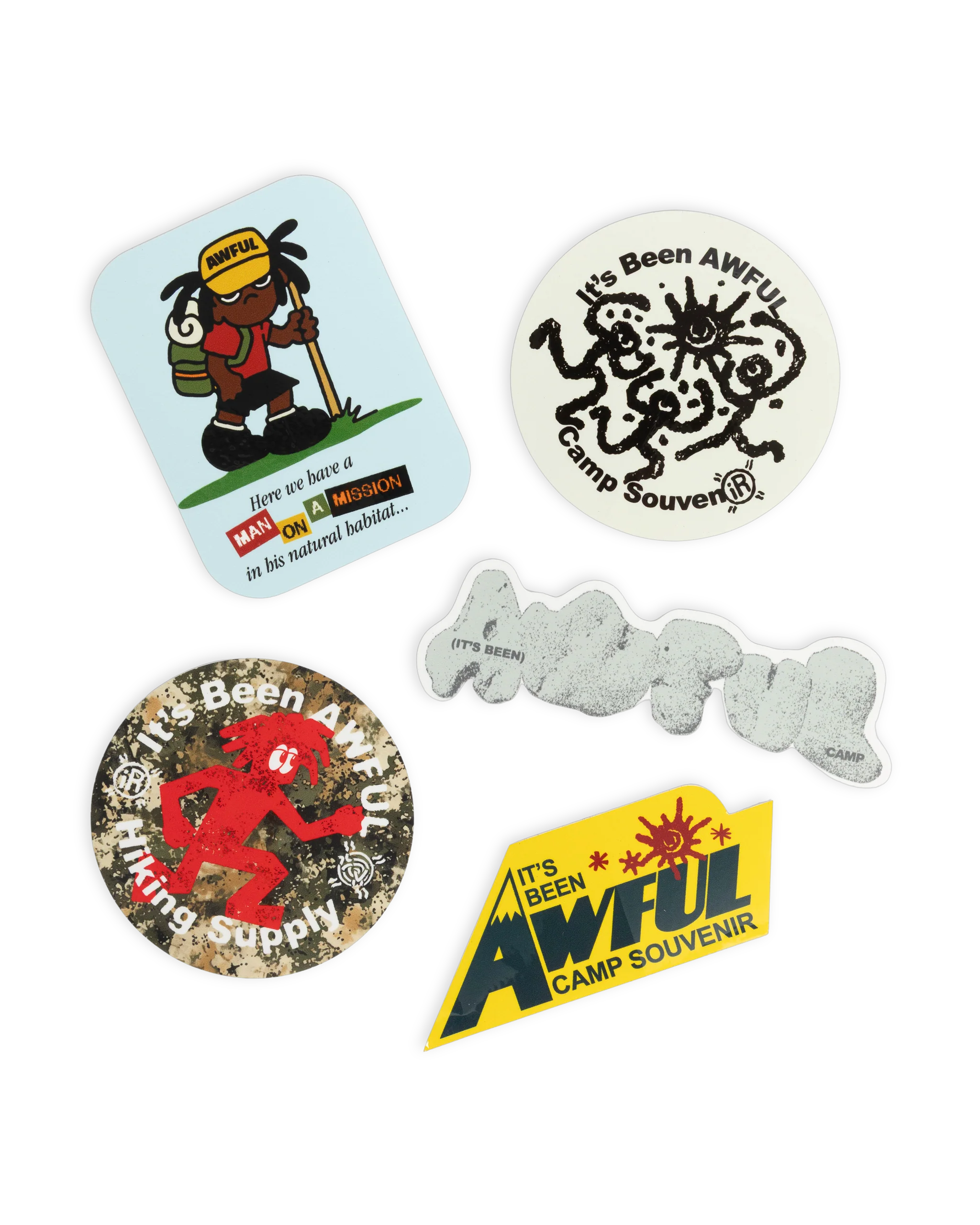 Isaiah Rashad - It's Been Awful Sticker Pack - Image 2