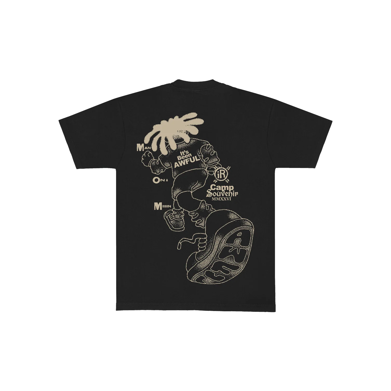 Isaiah Rashad - Man On A Mission Tee - Image 2