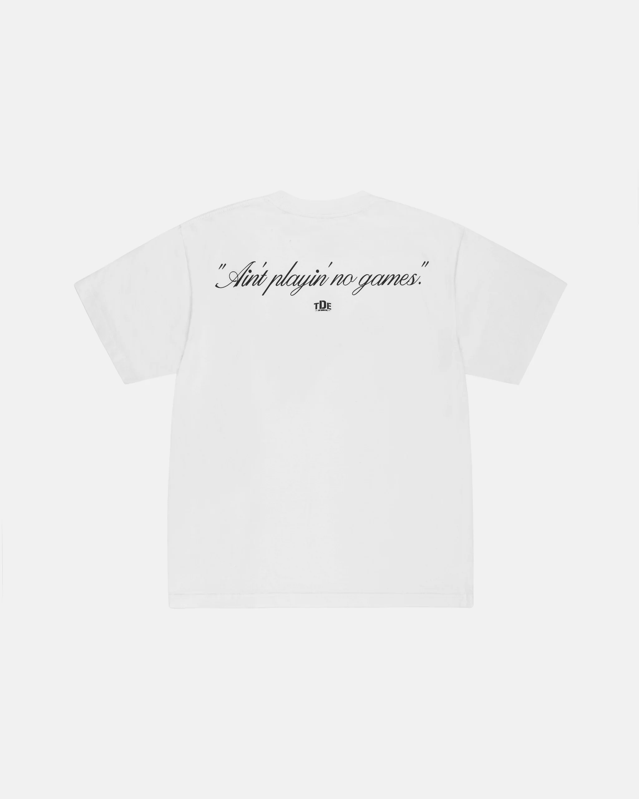 No Games Tee (White) - Image 2