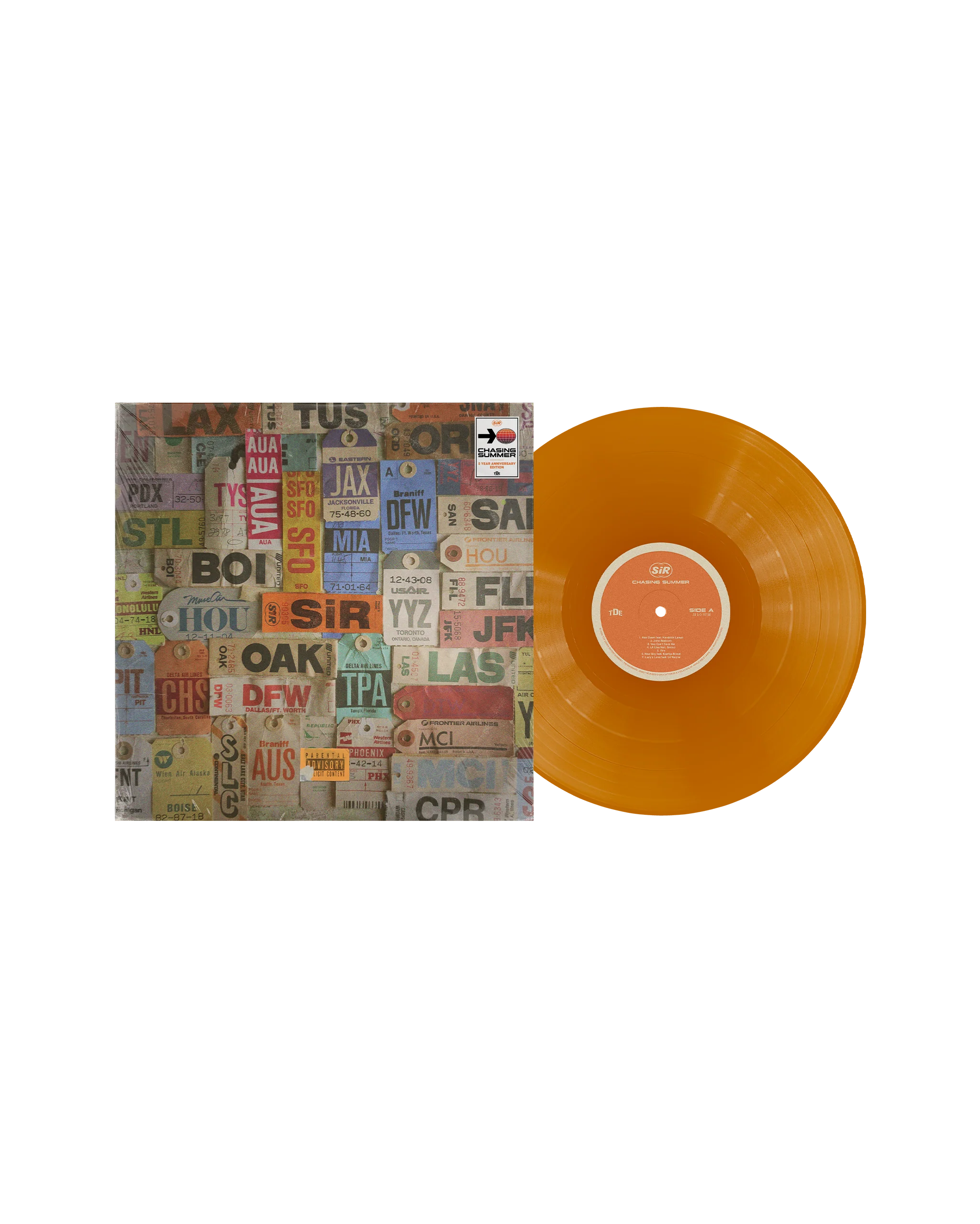 SiR - Chasing Summer 5 Year Anniversary Album Vinyl