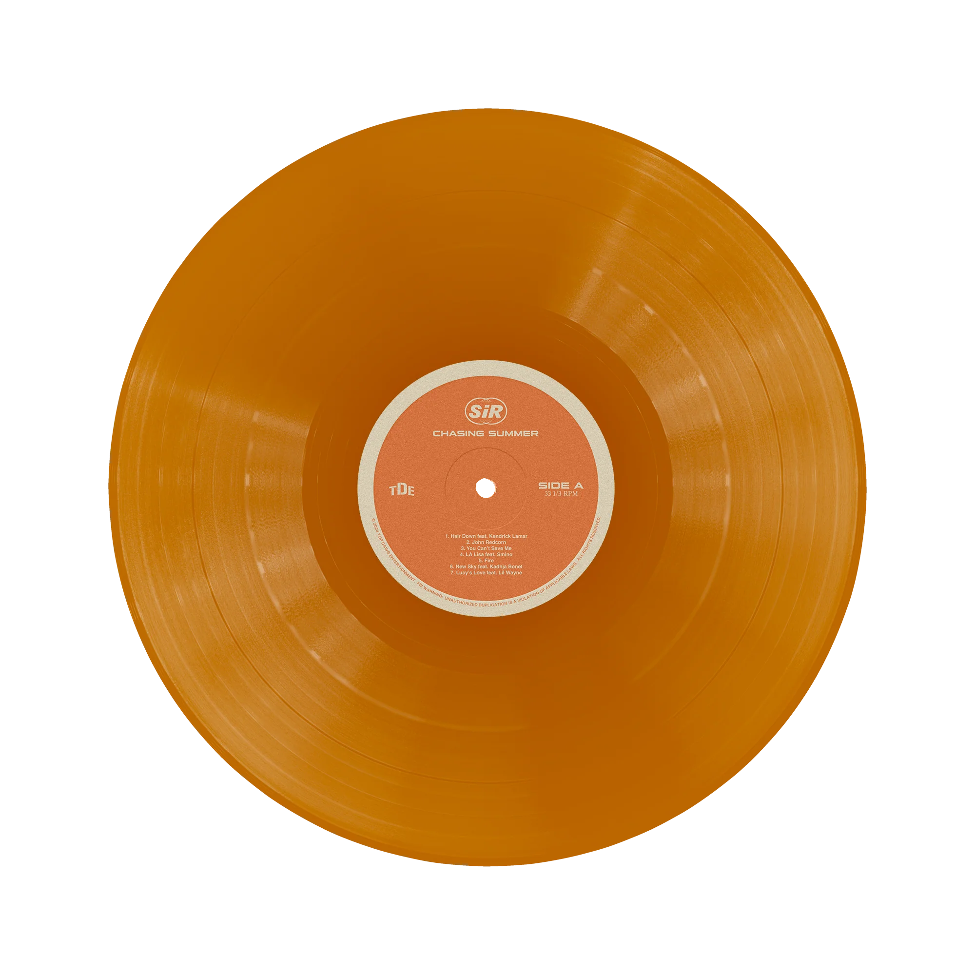 SiR - Chasing Summer 5 Year Anniversary Album Vinyl - Image 4