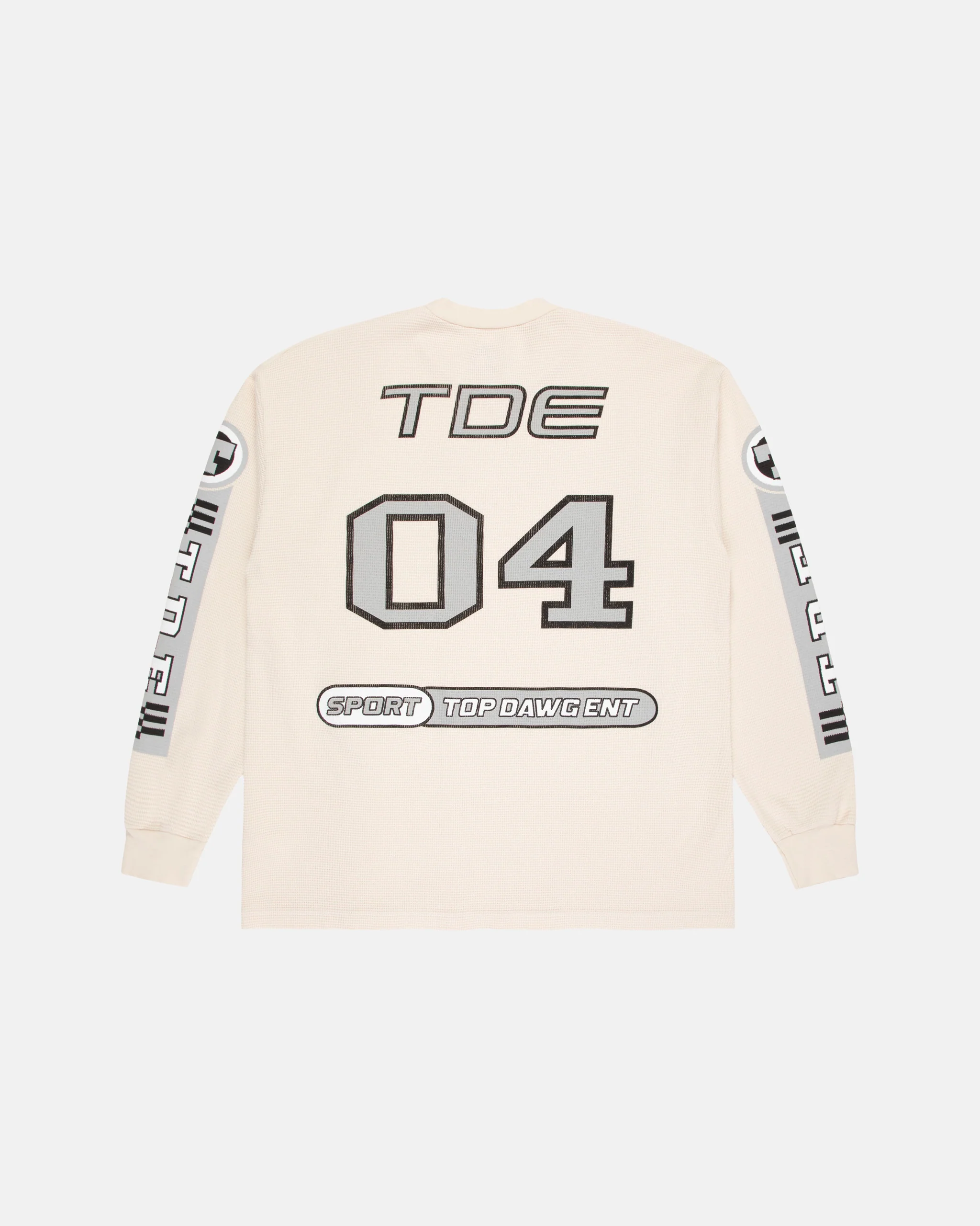 TDE Sports Thermal Long Sleeve (Cream) - Image 2