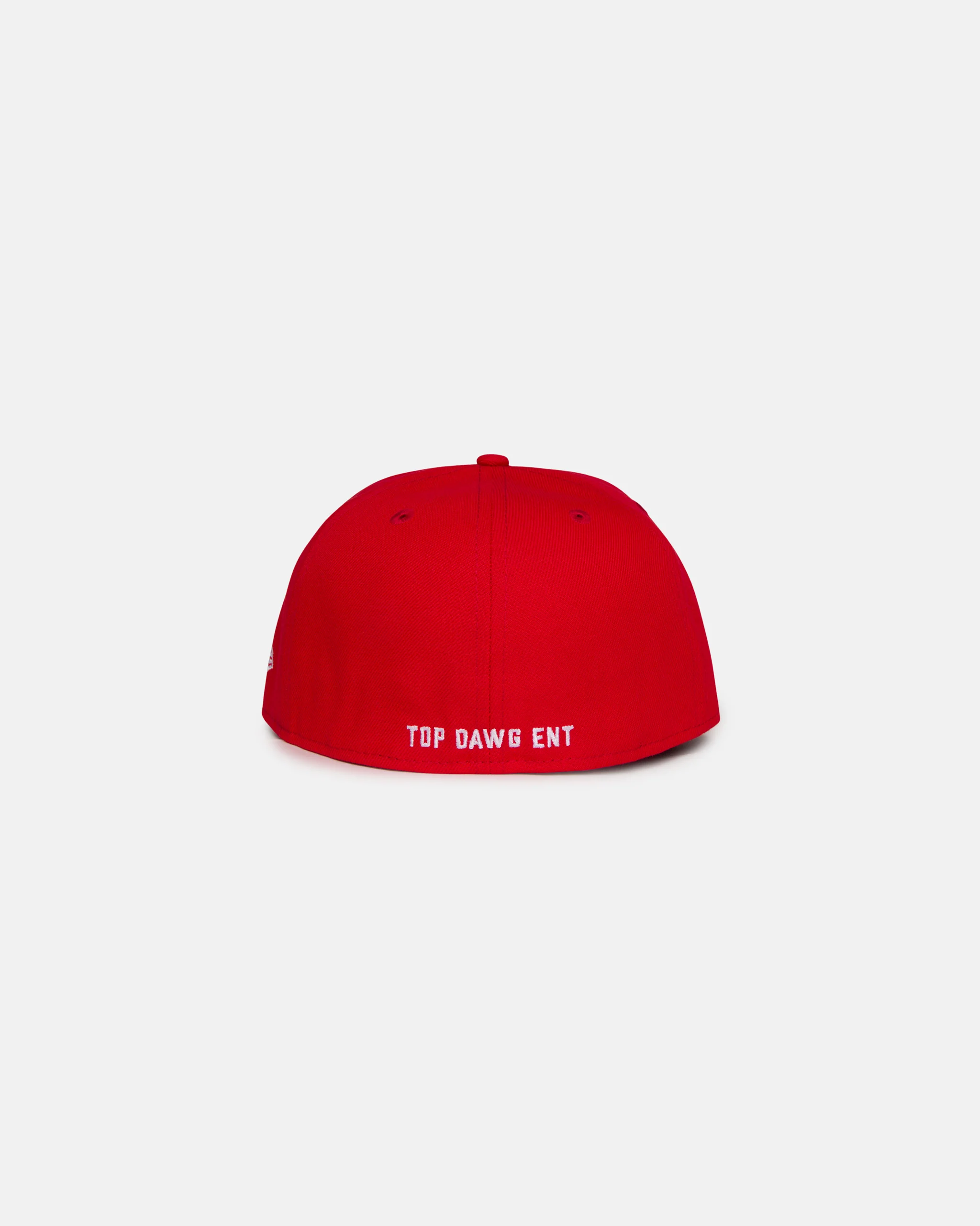 TDE x New Era 59FIFTY Fitted Classic Logo (Red) - Image 4